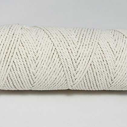 BOBINA CUERDA ALGODÓN HUESO 2MM*60M