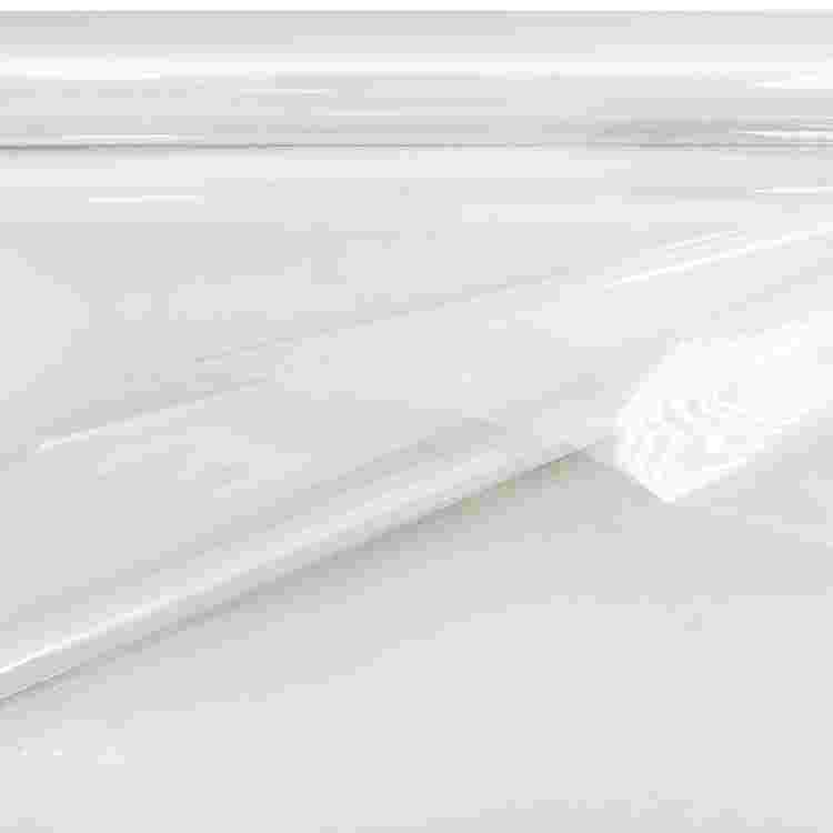 Bobina Doble clayrex semitubo doble 80*50 metal efect  blanca