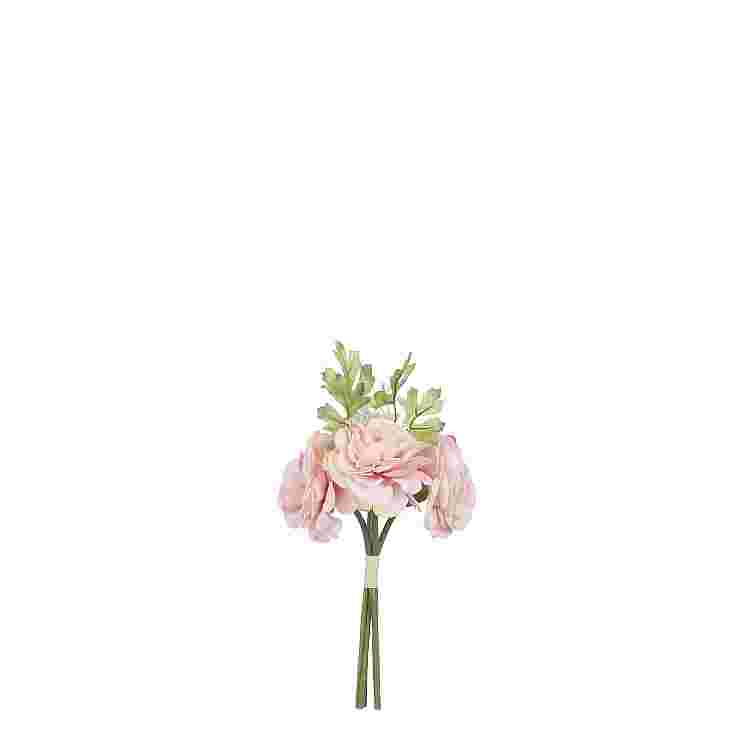 Bouquet peonia rosa 