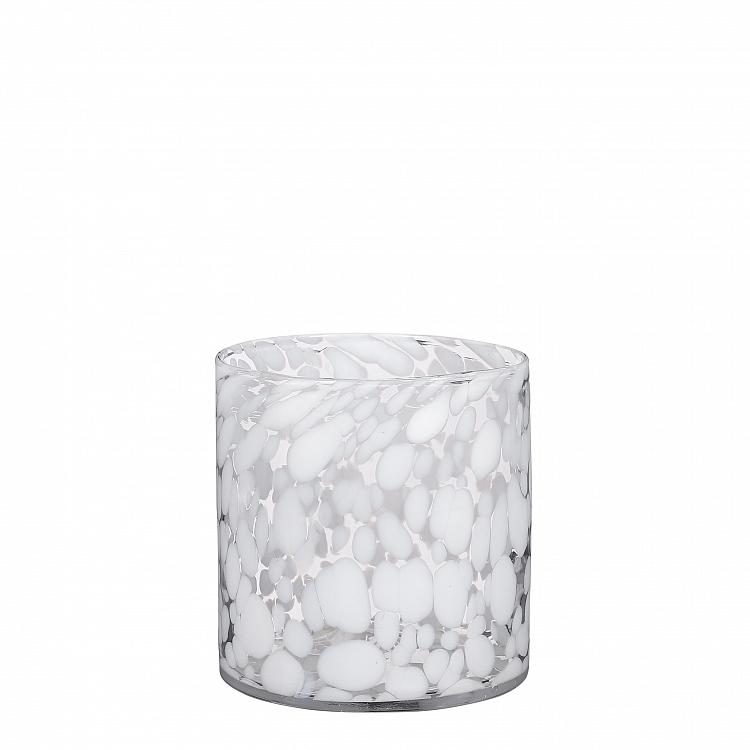 Cammy vase cilindro cristal blanco 