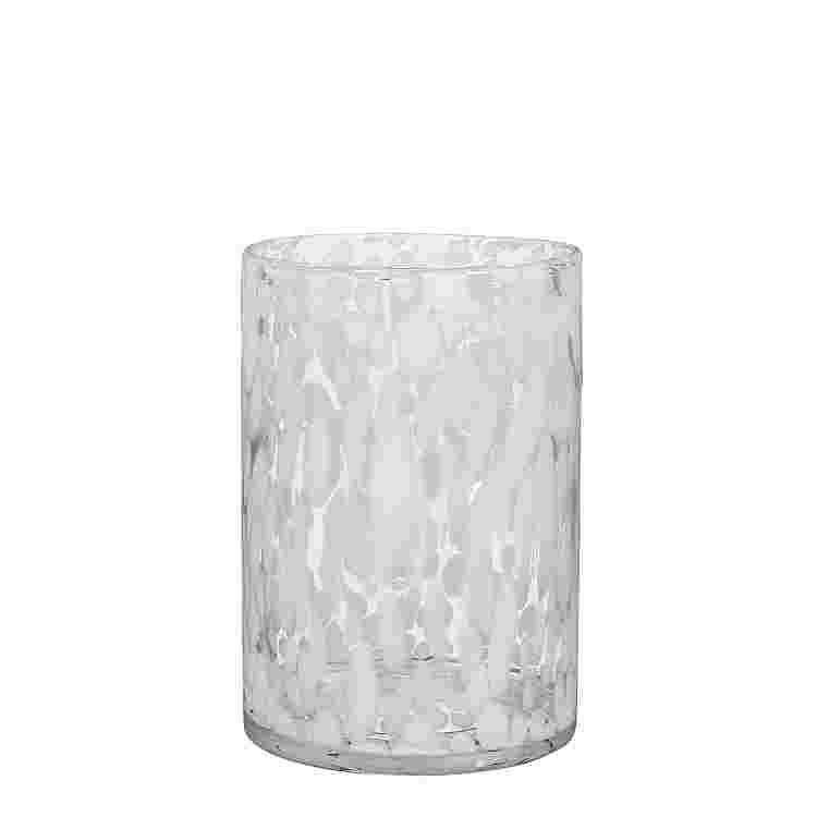 Cammy vase cilindro cristal blanco 