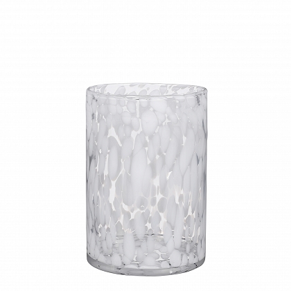 Cammy vase cilindro cristal blanco 