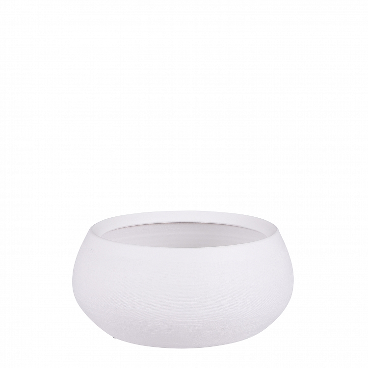 Douro bajo redondo blanco mate 