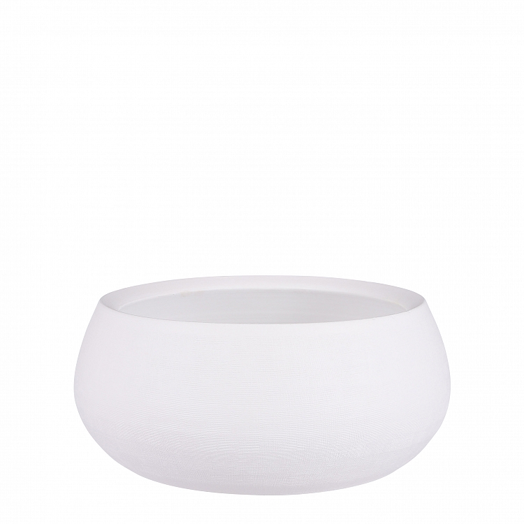 Douro bajo redondo blanco mate 