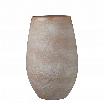 Douro vase Taupe Terracota
