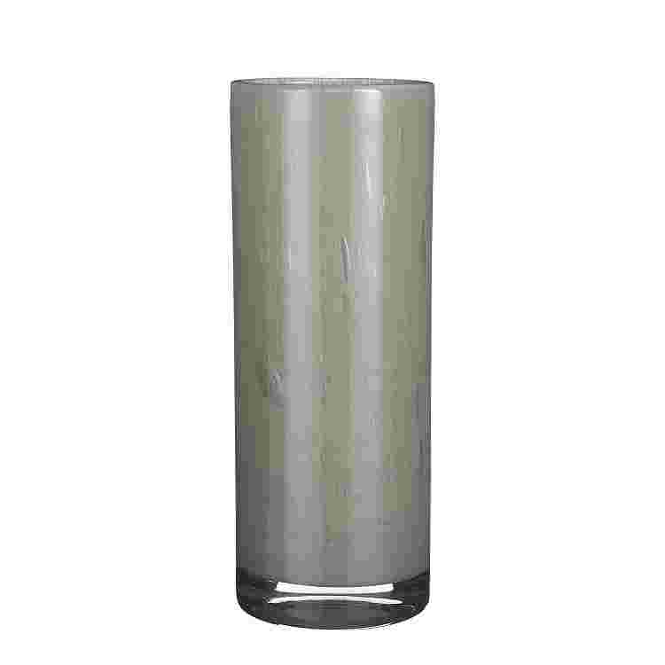 Estelle vase cilindro cristal l. verde 