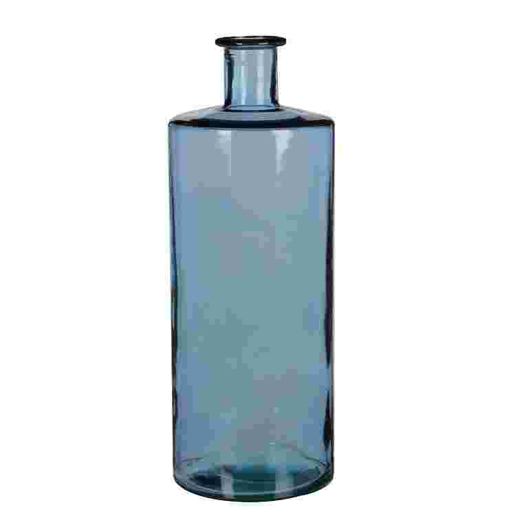 Guan botella cristal Azul  Cristal