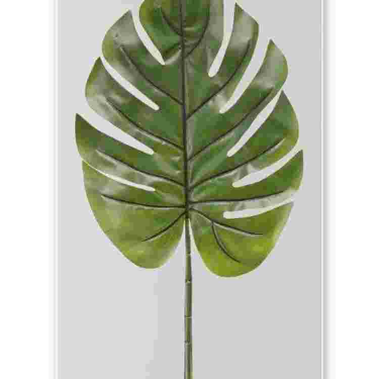 Hoja monstera 95 cm.