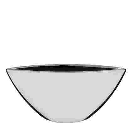 Kyra maceta oval Plata  Ceramica