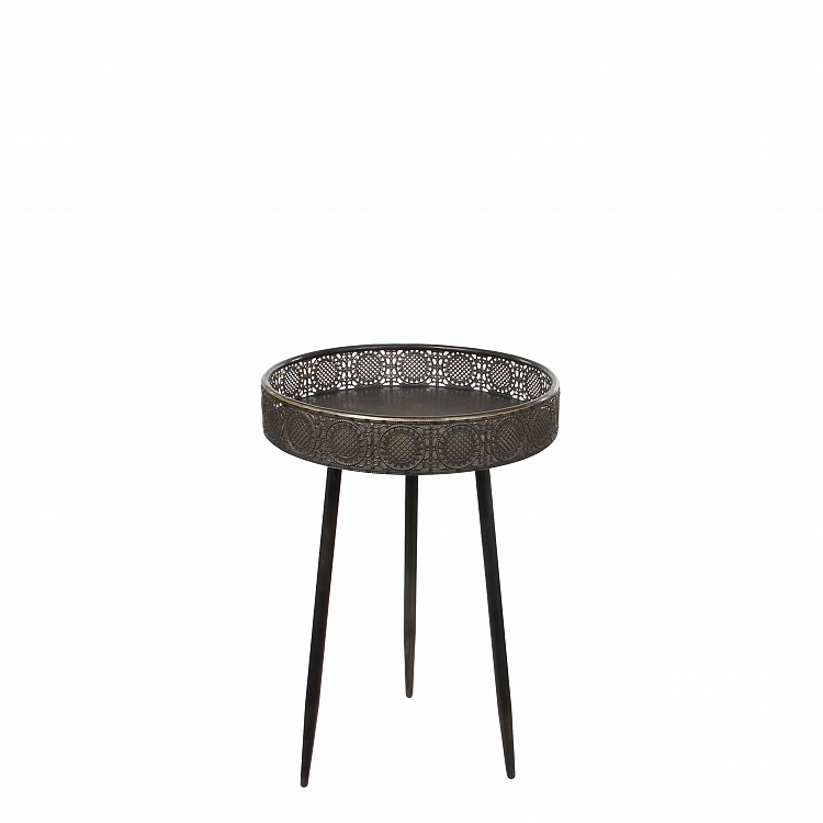 Lagune mesa redonda Bronce  Metal