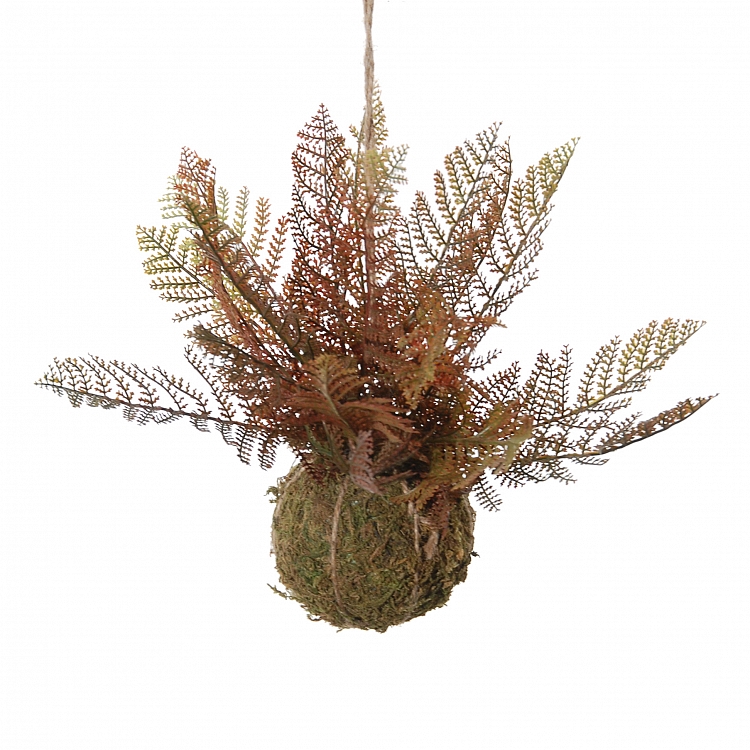 Mosbal varen hangend l27cm rood