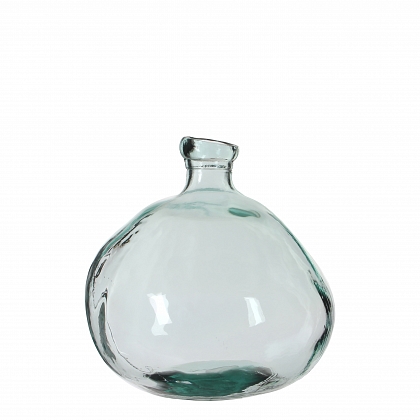 Organic vase transparente 