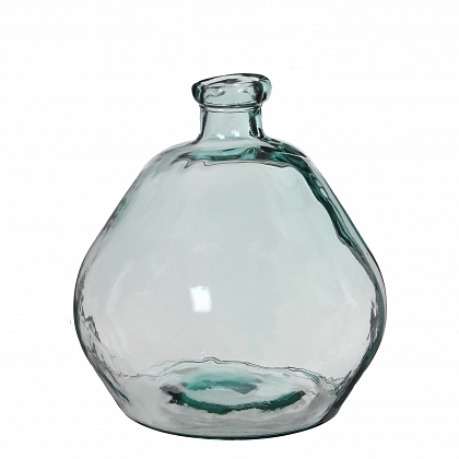 Organic vase transparente 