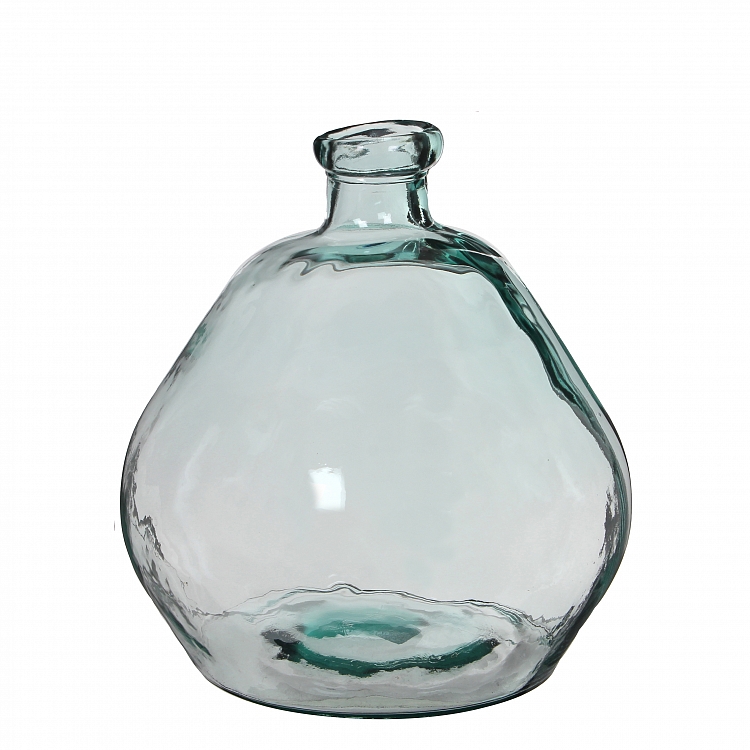 Organic vase transparente 