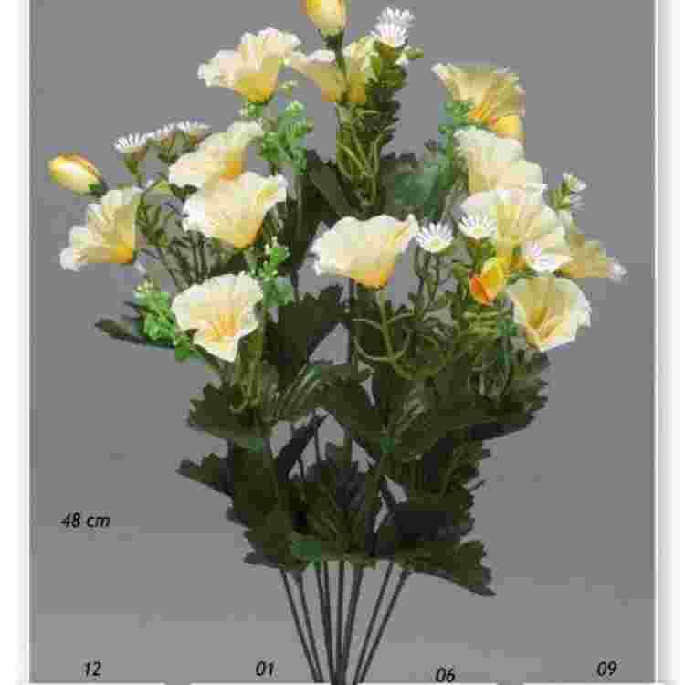 Ramo petunias x 10 48 cm.
