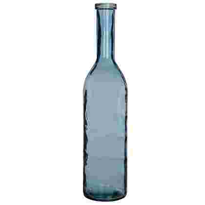 Rioja botella cristal l. Azul  Cristal