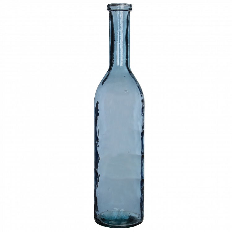 Rioja botella cristal l. Azul  Cristal