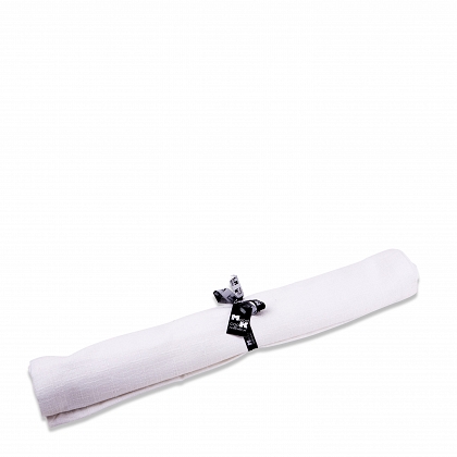 Solana camino de mesa linen blanco 