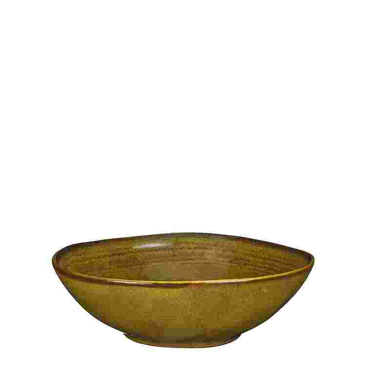 Tabo plato ocre