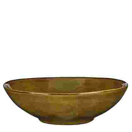 Tabo plato ocre