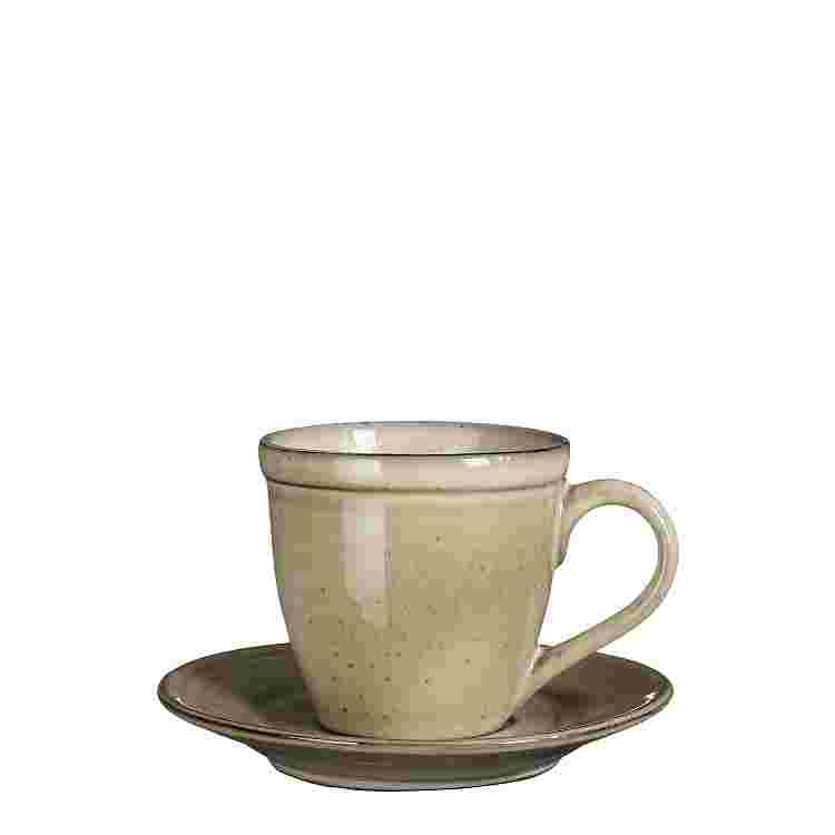 Tabo taza and saucer crema 