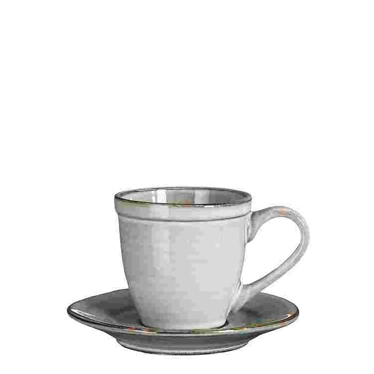 Tabo taza and saucer gris 