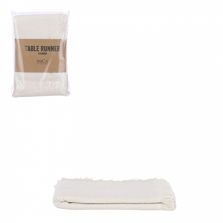 Xavie camino de mesa off blanco 